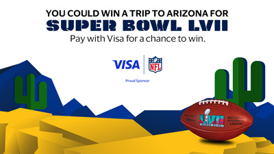 Win a trip to Super Bowl LVII